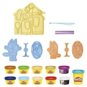 Play-Doh Bluey Make n Mash Costumes Playset with 11 Cans, Non Candy Halloween Treats, Preschool Toys