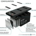 thumbnail image 3 of 12V 200Ah 4D Battery Replaces Concorde Sun Xtender PVX 2120L - 4 Pack, 3 of 12