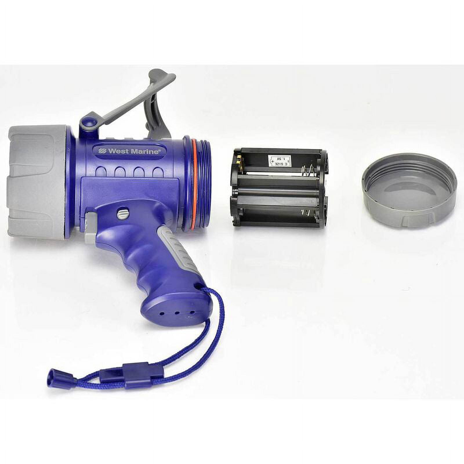 West Marine Spotlight - Boating and Camping Flash Light Waterproof 350 Lumen LED Search light -19673771