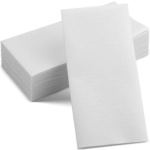 Servilletas de papel BloominGoods Linen-Feel European White (100)