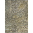 thumbnail image 2 of Addison Rugs Chantille Indoor/Outdoor Transitional Squares Gold Washable Rectangle Rug, 3' x 5', 2 of 6