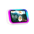thumbnail image 6 of smart Speaker with 5.3 Wireless & AI Voice Assistant, 4.0" TFT Screen, RGB Lights, Hi-Fi Stereo, Weather, Alarm Clock, Portable Alexa Speaker for Home, 6 of 10