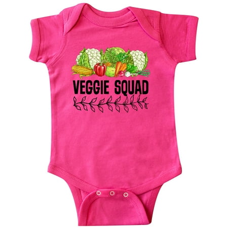 

Inktastic Veggie Squad Vegan Vegetarian Gift Baby Boy or Baby Girl Bodysuit