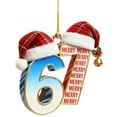 thumbnail image 2 of WKSCLPAI Funny 67 Christmas Ornament, Santa Says Six Seven 67 Meme Acrylic Gingerbread Hanging Decorations for Xmas Tree, Durable Shatterproof, Ideal Gifts for Humor Lovers and Gift Givers, 2 of 8