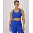 thumbnail image 6 of Hanes Moves Women's Crop Sports Bra, Racerback Deep Royal XL, 6 of 7
