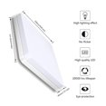Ouyulong 36W 9 Inch LED Ceiling Light 4000K Flush Mount Lighting Lamp Fixture for Bathroom Kitchen, Bulbs Included, Natural White