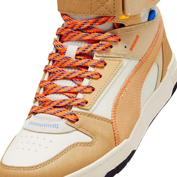 Tenis puma rbd game open road brown hombre beige 28.5