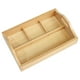 thumbnail image 2 of Bandeja de madera Montessori pequeña para juguetes, caja de arena educativa para bebés en edad preescolar 20X13.5X5cm, 2 of 9