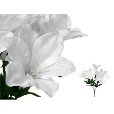 Efavormart 60 Easter Artificial Lilies For Diy Wedding Bouquets