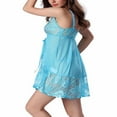thumbnail image 2 of Robe Transparente Grande Taille pour Femmes Lingerie String Babydoll Vêtements de Nuit, 2 of 2