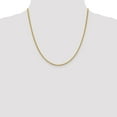 thumbnail image 5 of 14k Yellow Gold 2.1 mm D.C Open Franco Chain, 5 of 5