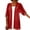 AA-Red-cardigan for women, variant on Hfnxid Cardigan for Women Lightweight Chiffon Sheer Shrug Casual Half Sleeve Open Front Cardigans Fall Vacation Cover Up Red S