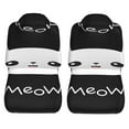 thumbnail image 4 of Haiem Cat Meow Printed Car Seat Covers Set of 2, Universal Fit Car Seat Covers,Protective Seat Covers,Comfortable Car Seat Covers, Easy Installation Seat Covers, Vehicle Seat Covers, 4 of 9