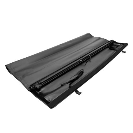 HOUGEET Soft Roll-up Truck Bed Tonneau Cover Fit for Chevy Silverado 2007-2023 GMC Sierra 1500