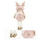 thumbnail image 2 of Cateissary Adornos navideños para el hogar, muñeco de ángel de Navidad, regalos navideños, adornos navideños, Año Nuevo 2021, 1 ud. Kits de decoración para fiestas color de loto Copo de nieve, 2 of 6