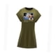 thumbnail image 5 of Vestido de verano para mujer, clásico, cuello redondo, vestido adolescente para vacaciones, oficina, mujer SG, 5 of 7