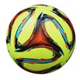 thumbnail image 2 of Balón de fútbol profesional de tamaño 5, de poliuretano sin costuras, impermeable, para adultos, para interior y exterior, antideslizante, para entrenamiento, 2 of 5