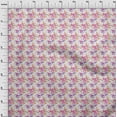 thumbnail image 4 of oneOone Polyester Spandex Red Fabric Abstracts Sewing Craft Projects Fabric Prints By Yard 56 Inch Wide, 4 of 5