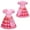 Only Dress, variant on Bridget Costume for Girls Halloween Pink Princess Cosplay Dress, Size for 6-7Y