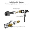 thumbnail image 1 of Joyplus Earbuds In-Ear Headphones Dynamic Balanced Armature IEM Earphones Noise Canceling HiFi Bass with Microphone&Volume Control for iOS/Android Computer, 1 of 2