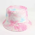 thumbnail image 5 of Xfvqtps Men and Women Fisherman Hats Gradient Color Painted Tie Dyed Double Sided Fisherman Hats Wear Outdoor Sunscreen Sun Hats On Both Sides Pink, 5 of 8