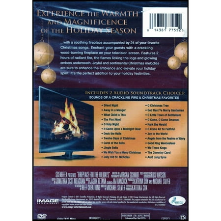 Fireplace and Melodies for the Holidays [DVD] [2011]