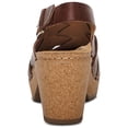 thumbnail image 6 of Aetrex Women's Paige Leather Slingback Arch Support Platform Clogs for Women, 6 of 8