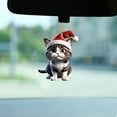 thumbnail image 5 of dajkiuy Christmas Car Pendant Cute Cat Backpack Pendant Christmas Home Decoration,Christmas Decoration Supplies, 5 of 5