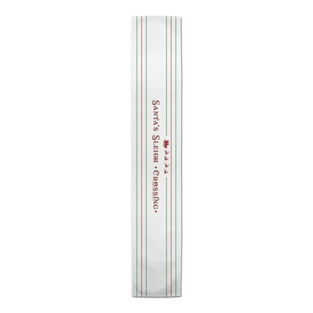 

Creative Products Santas Sleigh Crossing 16 x 90 Poly Twill Table Runner