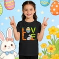 thumbnail image 2 of Gunia Boys Girls Easter Shirt Kids Graphic Short Sleeve T Shirts Casual Comfortable Tee Holiday Outdoor Play Tops 1-13 Years, 2 of 6