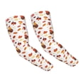 thumbnail image 2 of Picia Autumn Maple Leaf with Hedgehog Arm Sleeves for Men and Women - Tattoo Cover Up UPF 50+ Cooling Sports Sleeve for Basketball Golf Football-One Size, 2 of 8