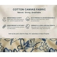 thumbnail image 5 of Soimoi Cotton Canvas | 56" Wide, Sold by The Yard | Leaves Pattern - Beige | Durable Medium Weight Fabric for Bags, Curtains, Crafts & Dcor, 5 of 7