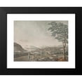 thumbnail image 2 of Christian Heinrich Grosch 14x12 Black Modern Framed Museum Art Print Titled - Christiania, from Toyen (1762 - 1800), 2 of 5