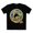 Black, variant on Letter Q Graphic Design Tee Unisex 100 Cotton With Antique Gold Letters Artwork T-Shirt