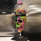 thumbnail image 4 of Máquina de chicle, dispensador de dulces de calavera colorido, adorno de escritorio de Halloween para el hogar, 4 of 5