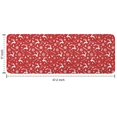 thumbnail image 7 of Red Christmas Deer and Snowflake Pattern Kitchen Rug Mat,Kitchen Runner Rugs Non Skid Washable,Decorative Kitchen Floor Mats for Kitchen,Sink,Laundry,17"x47.2", 7 of 7