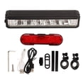 thumbnail image 2 of LED Bike Headlight, Compact USB Rechargeable Multi Mode Bike Light Aluminum Alloy Anti Theft  for Outdoor Running, 2 of 8