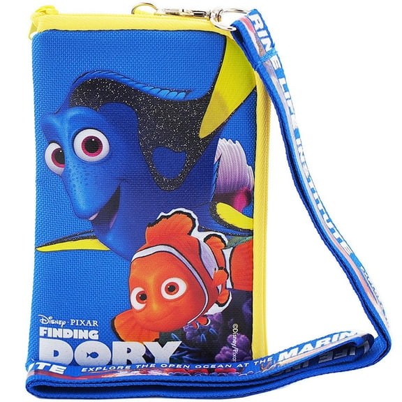 Finding Dory Blue Lanyard with Detachable Coin Purse