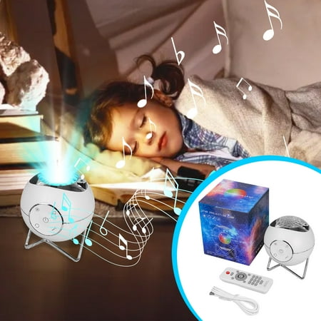 

Tmdioo Bluetooth Speaker USB PlanetProjection Light Creativ Bedroom Night Light Star Disk Northern Projection Bluetooth Speaker