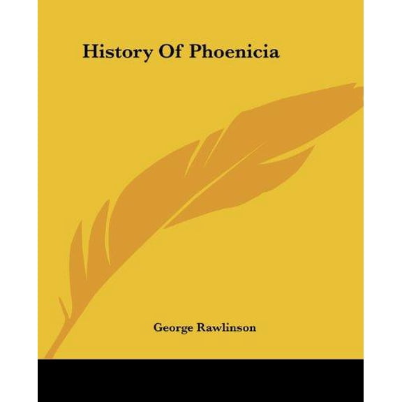 History Of Phoenicia (Paperback)