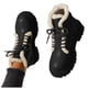 thumbnail image 1 of Zapatos para mujer, de moda, informales, con forro polar, cálidos, con banda elástica, botas de nieve, para correr, botas vaqueras., 1 of 8