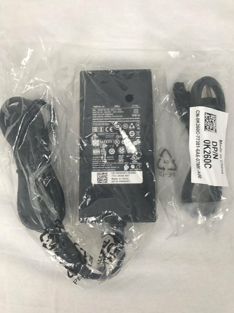 New Charger For Dell Precision M4600 M4700 M6600 M6800 180W AC Adapter