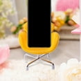 thumbnail image 4 of Sillón de casa de muñecas 1/6 Dollhouse Chair Backrest Mini Colorful for Bedroom Pretend Play Dolls , Amarillo, 4 of 7