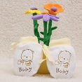 thumbnail image 3 of Guantes de algodón para niños y niñas, bonitos y antiarañazos, con cordón ajustable para bebés (6 pares), 3 of 5