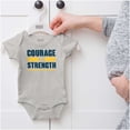 thumbnail image 5 of United States Navy Courage Strength Romper Boys or Girls Infant Baby Brisco Brands 12M, 5 of 6