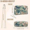 thumbnail image 4 of FORMRS Women Crossbody Purse with Chain Strap Vegan Leather Shoulder Handbag, Floral Forest Pattern, 4 of 7