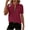 Wine, variant on Staron Spring Fall Women's Sweaters Lightweight Casual Short Sleeve Crewneck Pullover Tops Elegant Loose Comfy Layering Shirt, Blue XXL