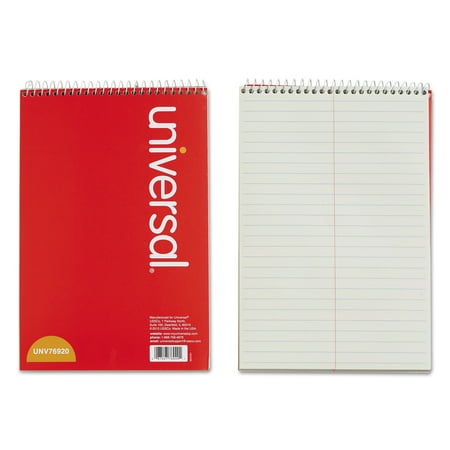 Universal Steno Book, Gregg Rule, 6 x 9, Green, 70 Sheets