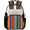 Multicolor 2, variant on Red Bowling Ball Clear Backpack for Stadium Events, Transparent Backpacks See Through Plastic Bag for Concerts & Work, Sports