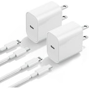 iPhone 14 13 12 11 Charger,[Apple MFi Certified]20W iPhone Fast Charger with 6ft Lightning Cable,USB C Charger Fast Charging Adapter for iPhone 14/13/12/11/Pro/Max/XR/XS/SE/8 iPad Case